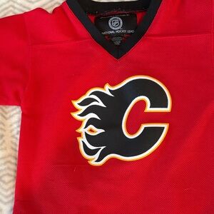 NHL Kids Red and Black Hockey Jersey